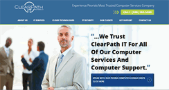 Desktop Screenshot of clearpathit.com