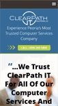 Mobile Screenshot of clearpathit.com